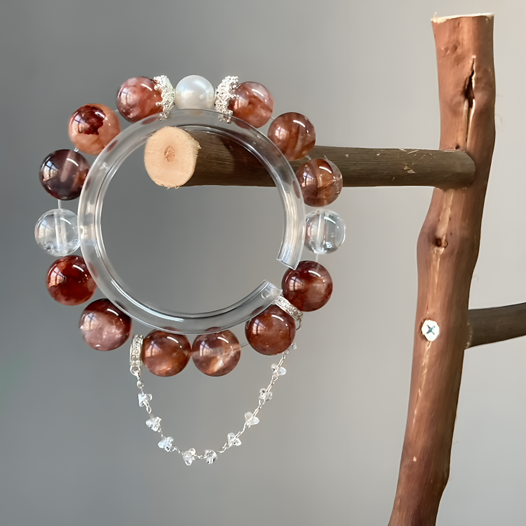 The Divine Feminine Scepter | Azeztulite & Pearl for Sovereign Power