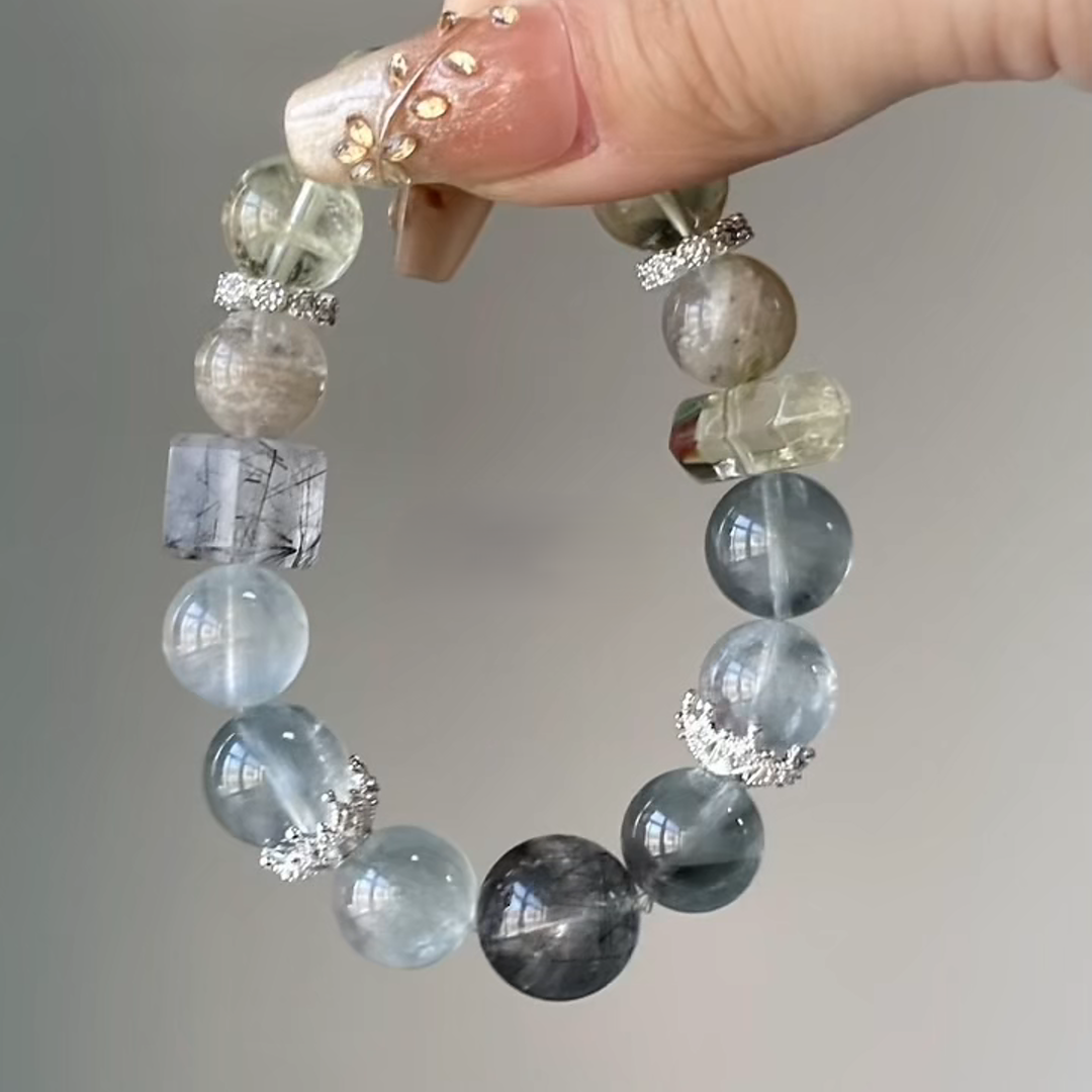 The Catalyst Bracelet | Citrine & Rutilated Quartz | For Energy & Breakthrough