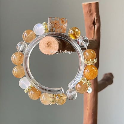 The Aligned Action Bracelet | For Blending Hustle with Intuitive Flow